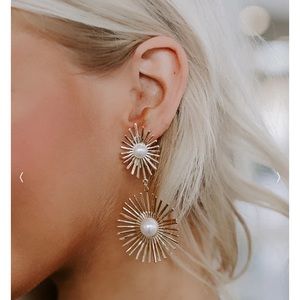 shop impressions timeless tales earrings- sunburst new